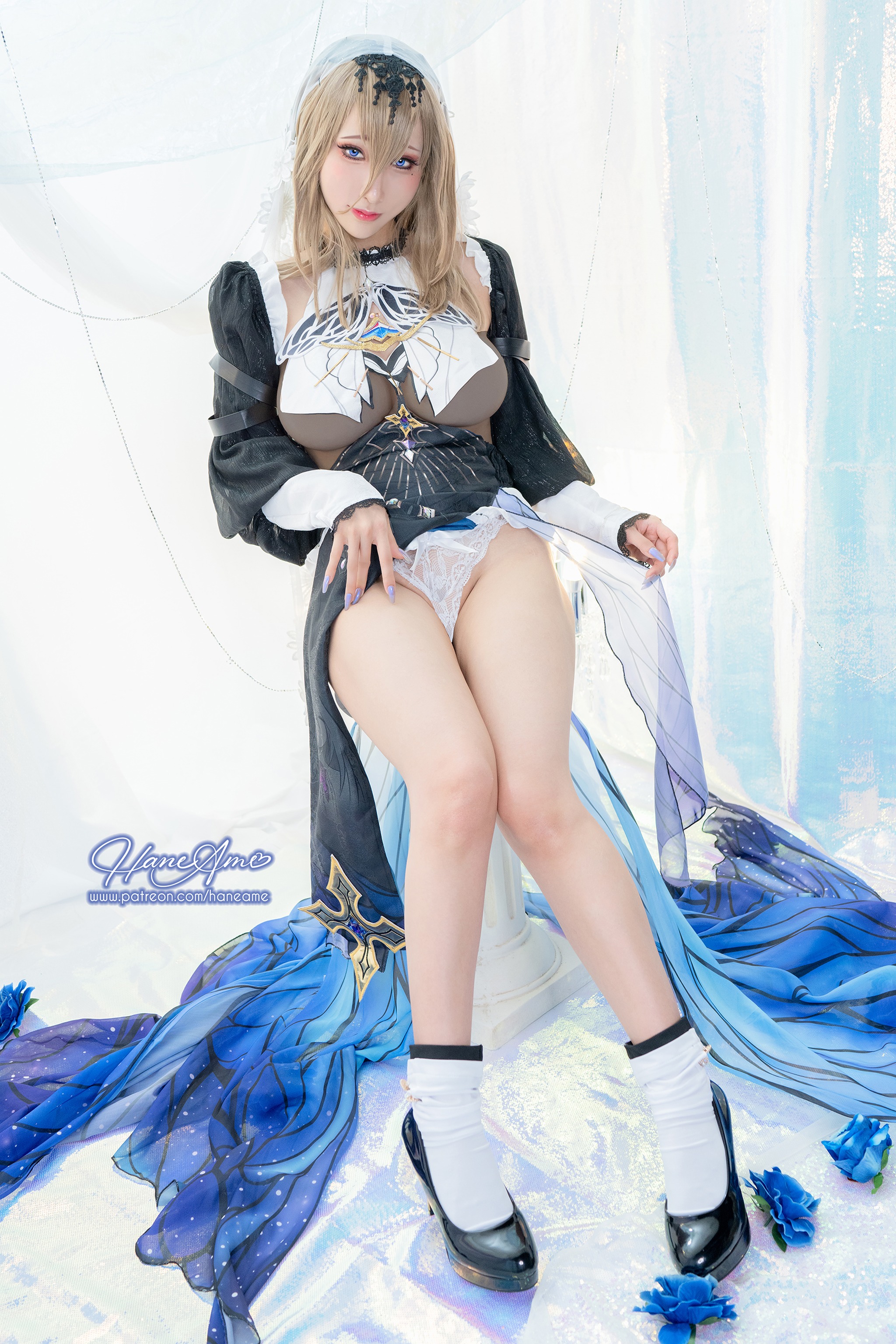 图片[1]-雨波_HaneAme – NO.240 Honkai Impact 3rd _Aponia_阿波尼亞[26P]-XikXak